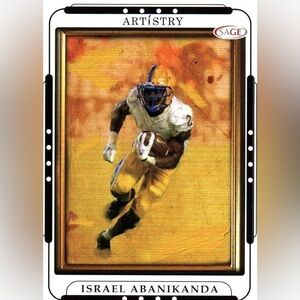 Israel Abanikanda sage artistry collection card